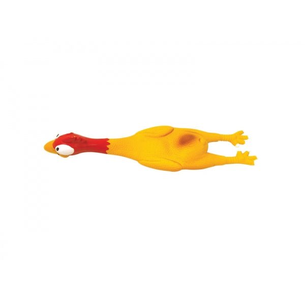 Jolly Doggy Squeaky Large Chicken x3, Rosewood,