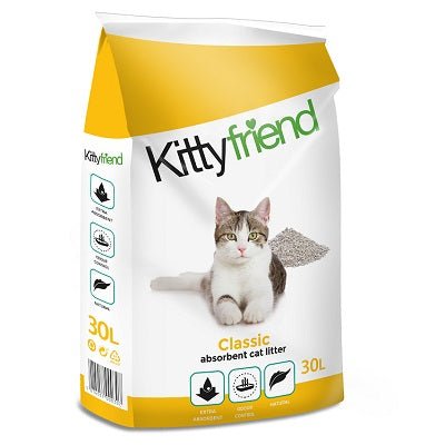 Kitty Friend Classic Cat Litter 30 L, Sanicat,