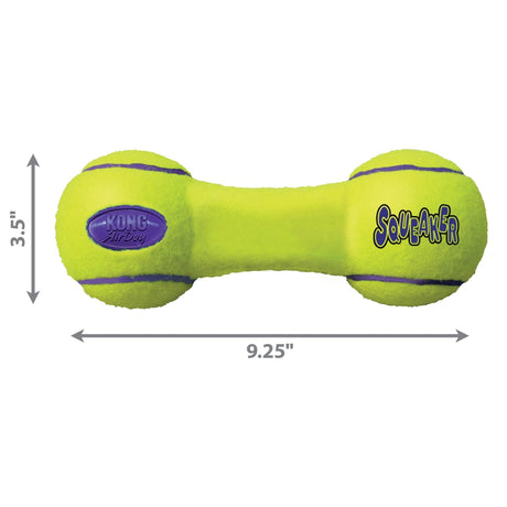 KONG AirDog Squeaker Dumbbell Dog Toy, Kong, Large