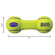 KONG AirDog Squeaker Dumbbell Dog Toy, Kong, Medium