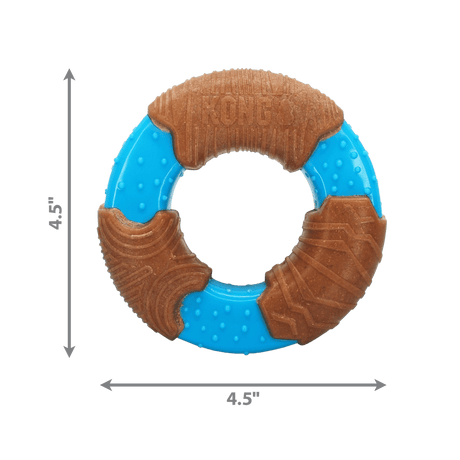 KONG CoreStrength Bamboo Ring Dog Toy, Kong,