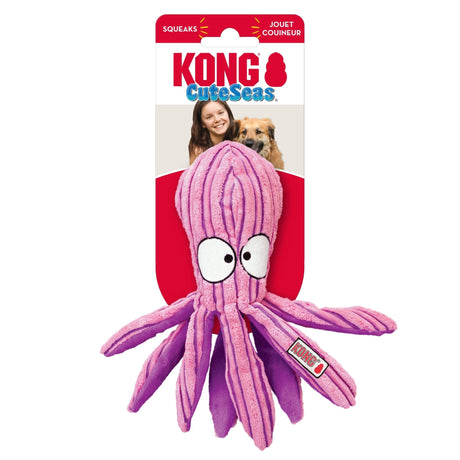 KONG CuteSeas Octopus Dog Toy, Kong,