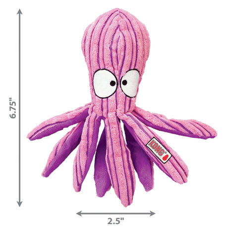 KONG CuteSeas Octopus Dog Toy, Kong,