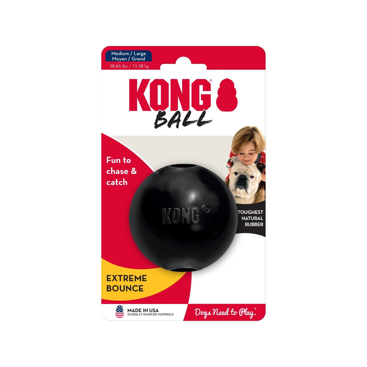 KONG Extreme Ball Dog Toy, Kong,