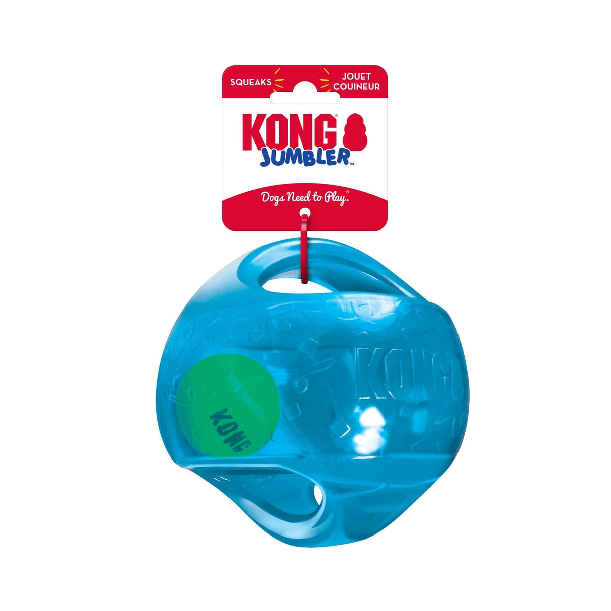 KONG Jumbler Ball Dog Toy, Kong, Medium/Large