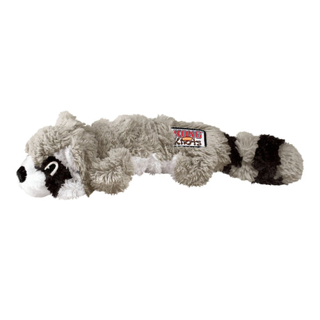 KONG Scrunch Knots Raccoon Dog Toy, Kong, Small/Medium