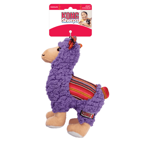 KONG Sherps Llama Dog Toy, Kong,