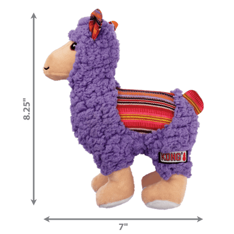 KONG Sherps Llama Dog Toy, Kong,