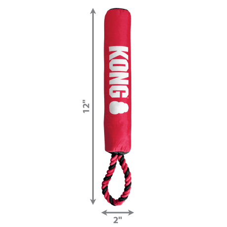 KONG Signature Stick with Rope Dog Toy, Kong,