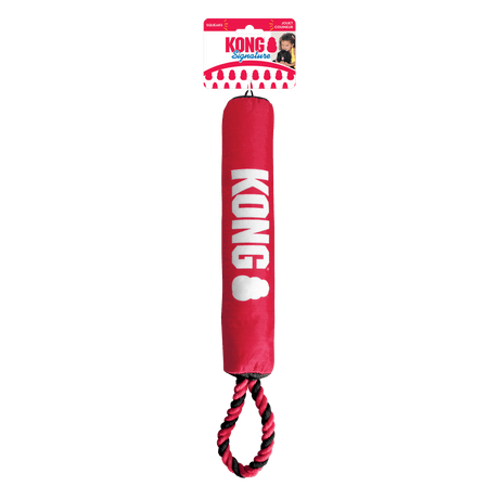 KONG Signature Stick with Rope Dog Toy, Kong,