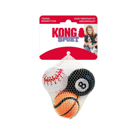 KONG Sport Balls 3-Pack Dog Toy, Kong, Small