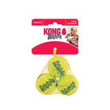 KONG Squeak Air Tennis Balls 3-Pack Dog Toy, Kong, Small
