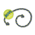 KONG SqueakAir Ball with Rope Dog Toy, Kong,
