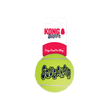 KONG SqueakAir Tennis Ball Dog Toy, Kong, Medium