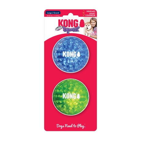 KONG Squeezz Geodz 2pk Dog Toy, Kong,