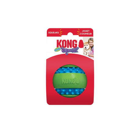 KONG Squeezz Goomz Ball Dog Toy, Kong, XLarge