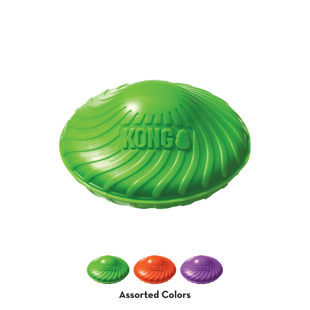 KONG Squeezz Orbitz Saucer Dog Toy, Kong,