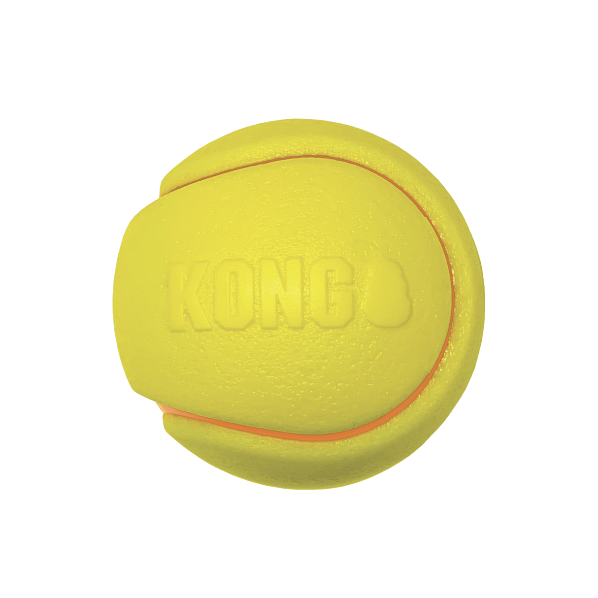 KONG Squeezz Tennis Ball Dog Toy, Kong, Medium