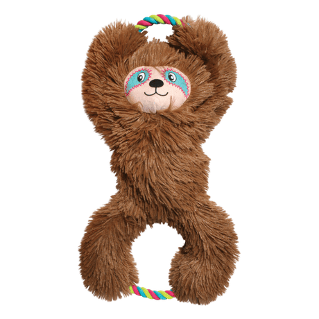 KONG Tuggz Sloth Dog Toy, Kong,