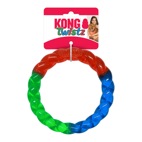 KONG Twistz Ring Dog Toy, Kong, Small