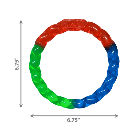 KONG Twistz Ring Dog Toy, Kong, Small