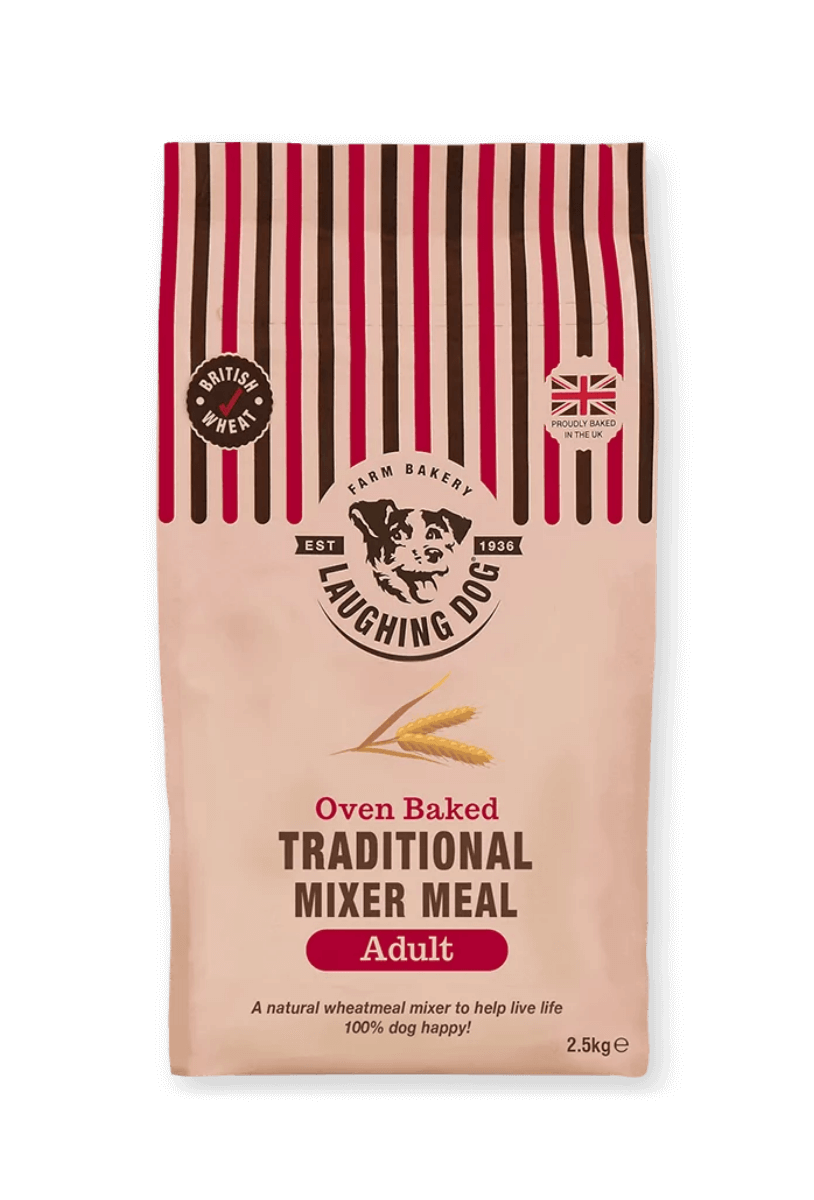 Laughing Dog Adult Traditional Mixer Meal for Dogs, Laughing Dog, 4 x 2.5kg