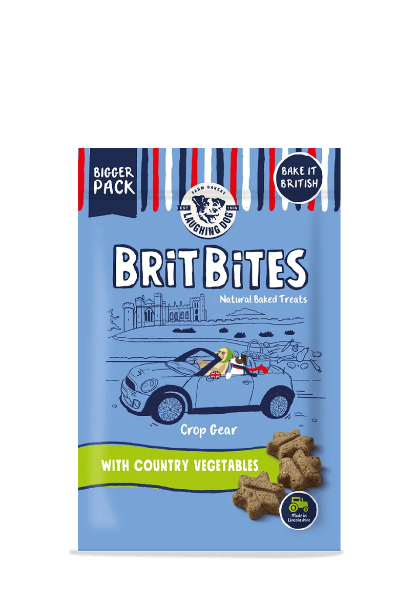 Laughing Dog Brit Bites Grain Free with Country Vegetables (7 x 175g), Laughing Dog,