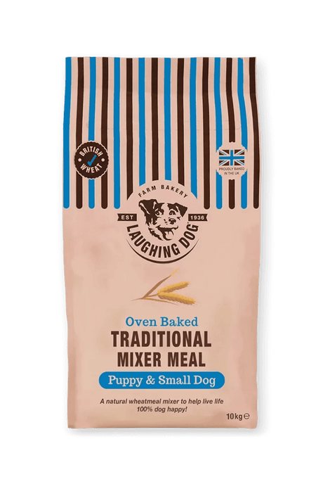 Laughing Dog Puppy & Small Dog Traditional Mixer Meal 10 kg, Laughing Dog,