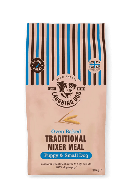 Laughing Dog Puppy & Small Dog Traditional Mixer Meal 10 kg, Laughing Dog,