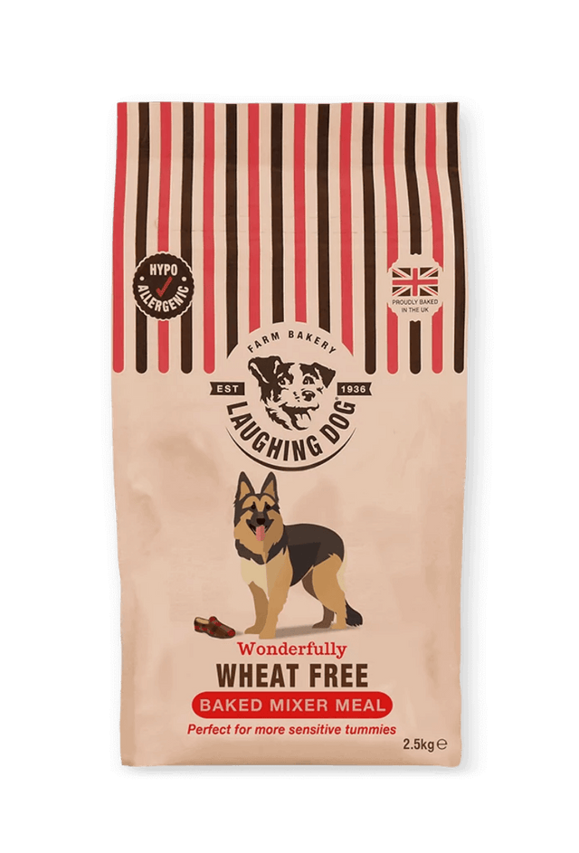Laughing Dog Wheat Free Baked Mixer Meal Dog Food, Laughing Dog, 4 x 2.5kg