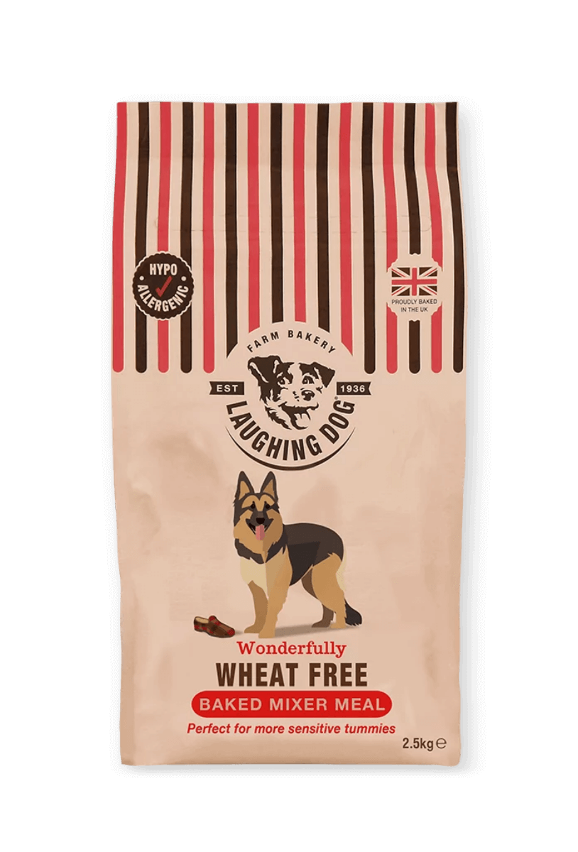 Laughing Dog Wheat Free Baked Mixer Meal Dog Food, Laughing Dog, 4 x 2.5kg