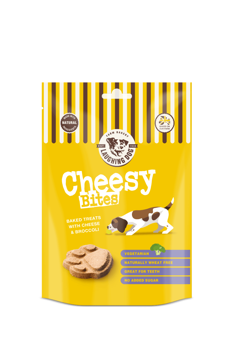 Laughing Dog Wheat Free Cheesy Bites 5 x 125g, Laughing Dog,