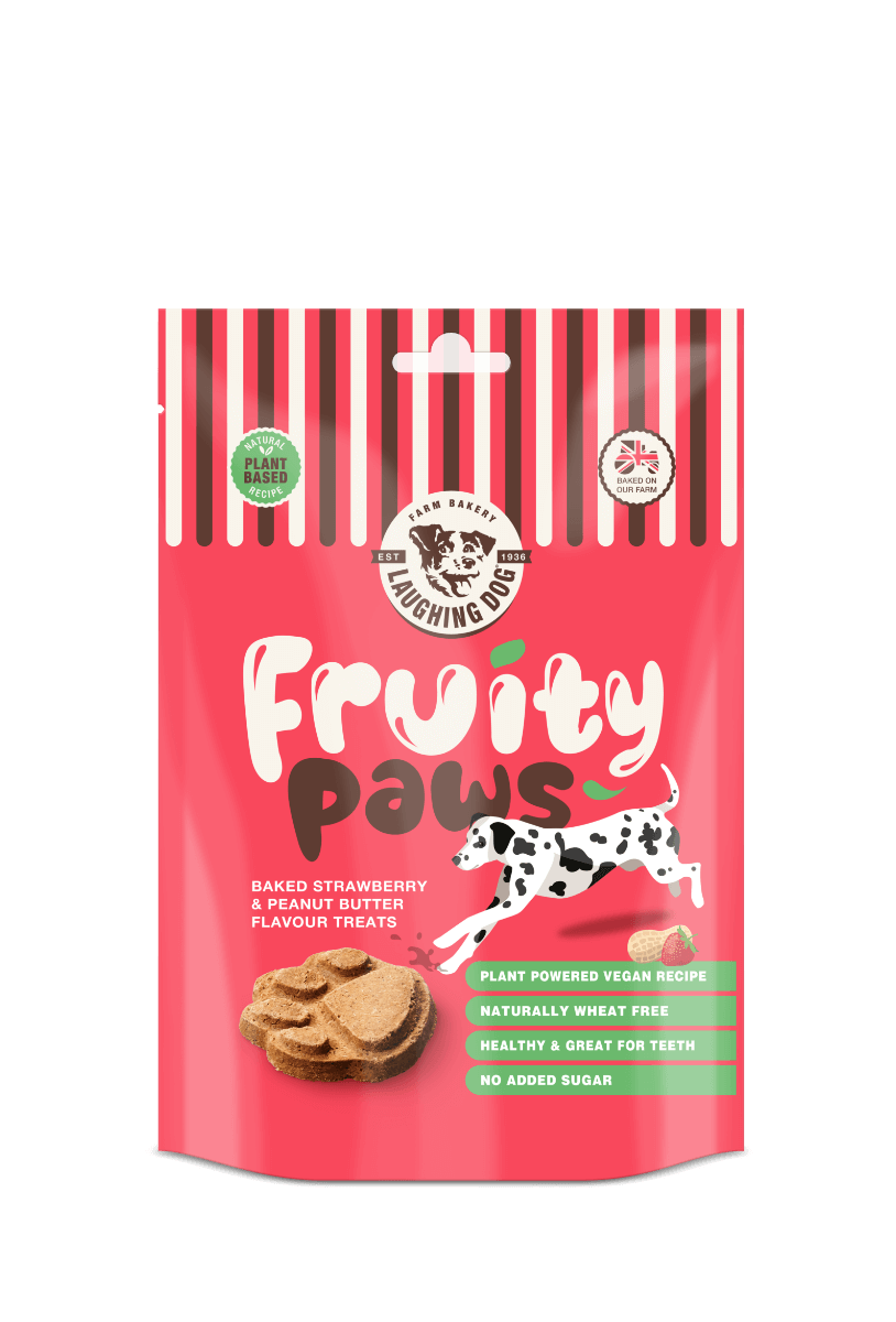 Laughing Dog Wheat Free Fruity Paws 5 x 125g, Laughing Dog,