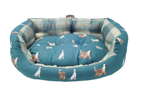 Laura Ashley Park Dogs Deluxe Slumber Bed, Laura Ashley, 76 cm