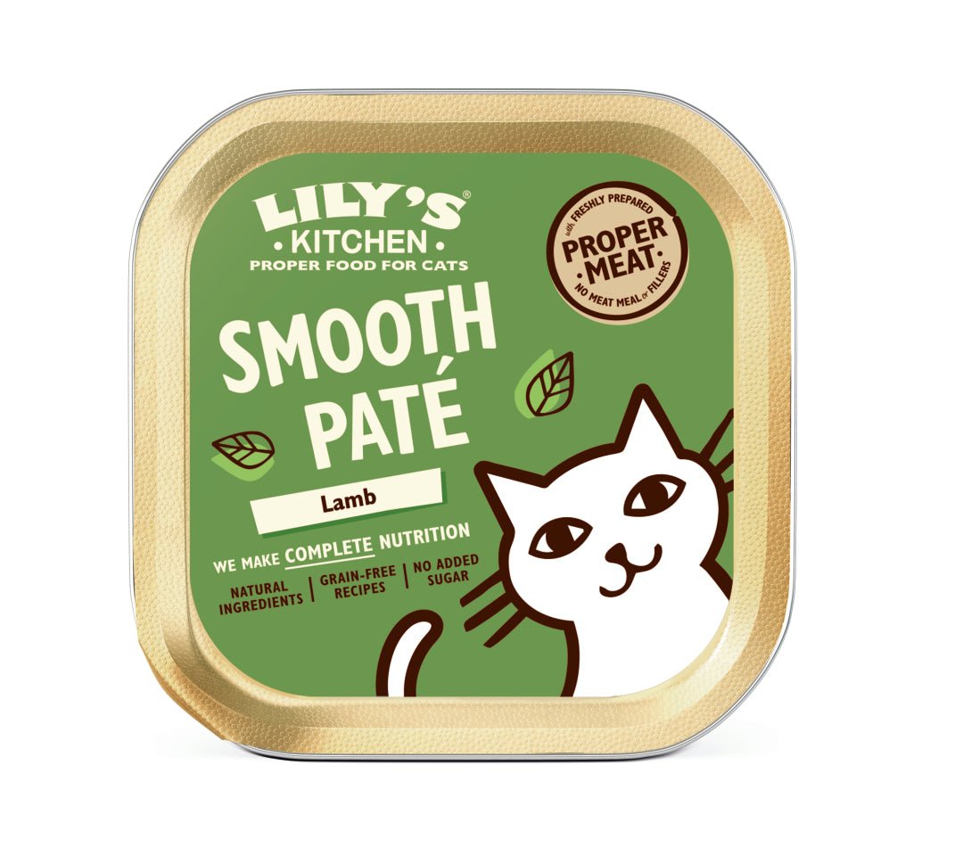 Lily's Kitchen Cat Smooth Pate Lamb Casserole 19x85g, Lily's Kitchen,