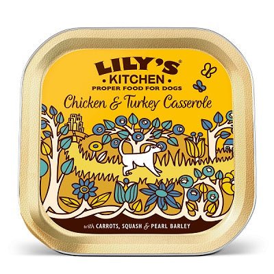 Lily&#39;s Kitchen Chicken &amp; Turkey Casserole 10x150g, Lily&#39;s Kitchen,
