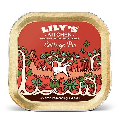Lily's Kitchen Cottage Pie Foil 10x150g, Lily's Kitchen,