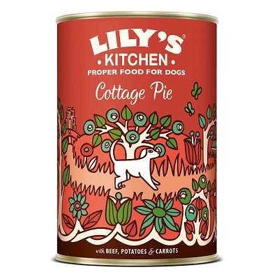 Lily's Kitchen Cottage Pie Tins 6x400g, Lily's Kitchen,