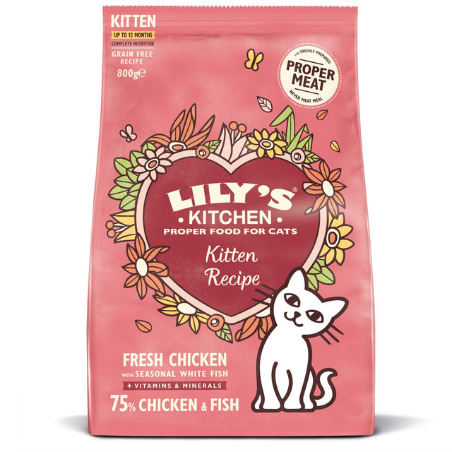 Lily's Kitchen Kitten Chicken 4x800g, Lily's Kitchen,