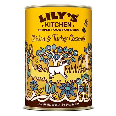 Lily's Kitchen Meat Casserole Tins 6x400g, Lily's Kitchen,