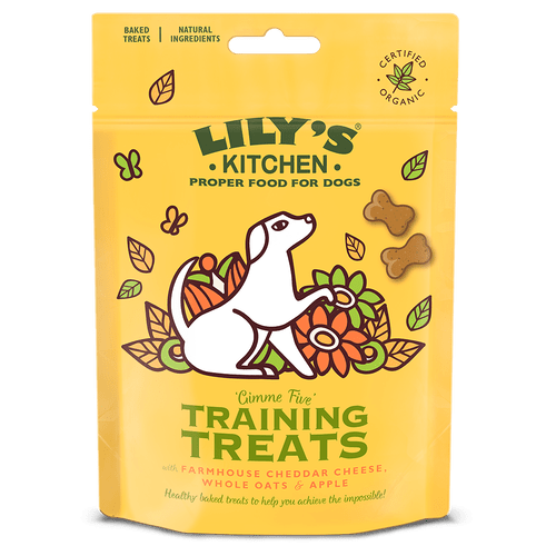 Lily's Kitchen Organic Cheese and Apple Training Treats (8 x 80g), Lily's Kitchen,
