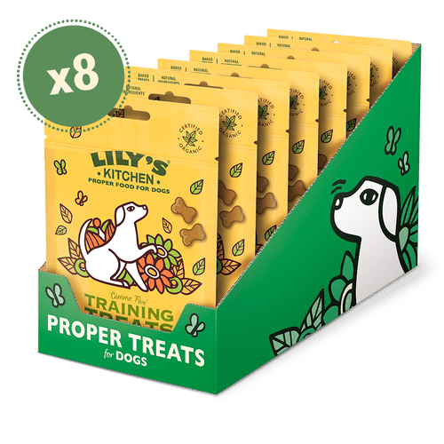 Lily's Kitchen Organic Cheese and Apple Training Treats (8 x 80g), Lily's Kitchen,