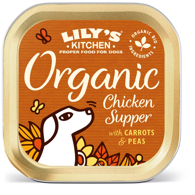 Lily's Kitchen Organic Chicken Foil 11x150g, Lily's Kitchen,