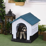 Miniature Dog Outdoor Kennel House - 64.5x57x66cm, PawHut,