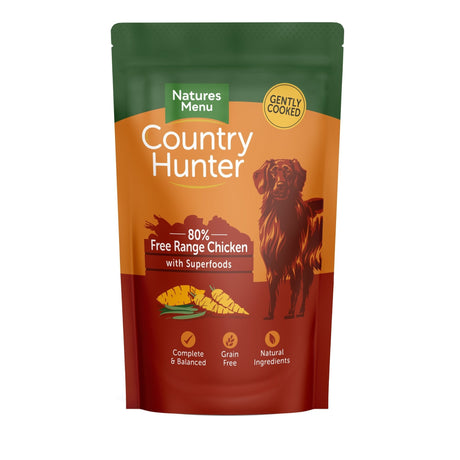 Natures Menu Country Hunter Free Range Chicken 3x (6x150g), Natures Menu,