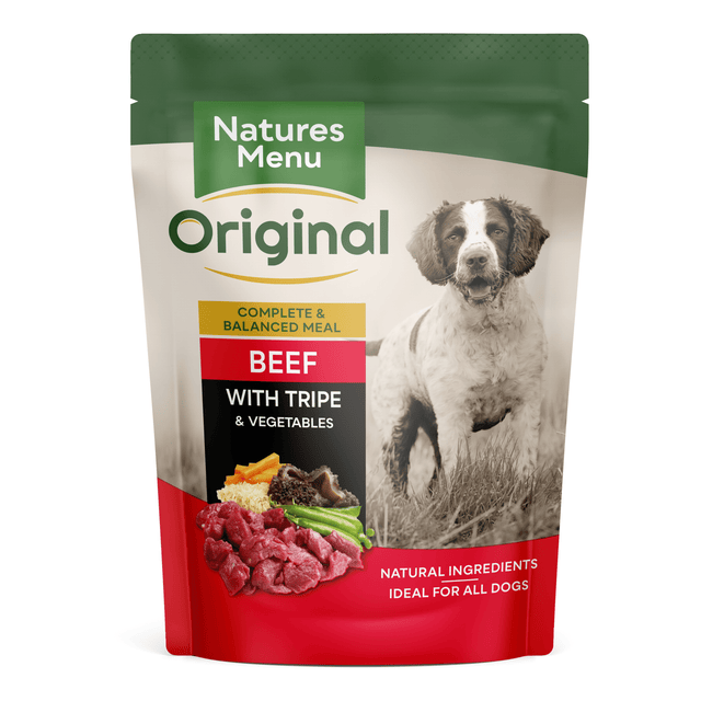 Natures Menu Dog Pouch Beef & Tripe 8x300g, Natures Menu,