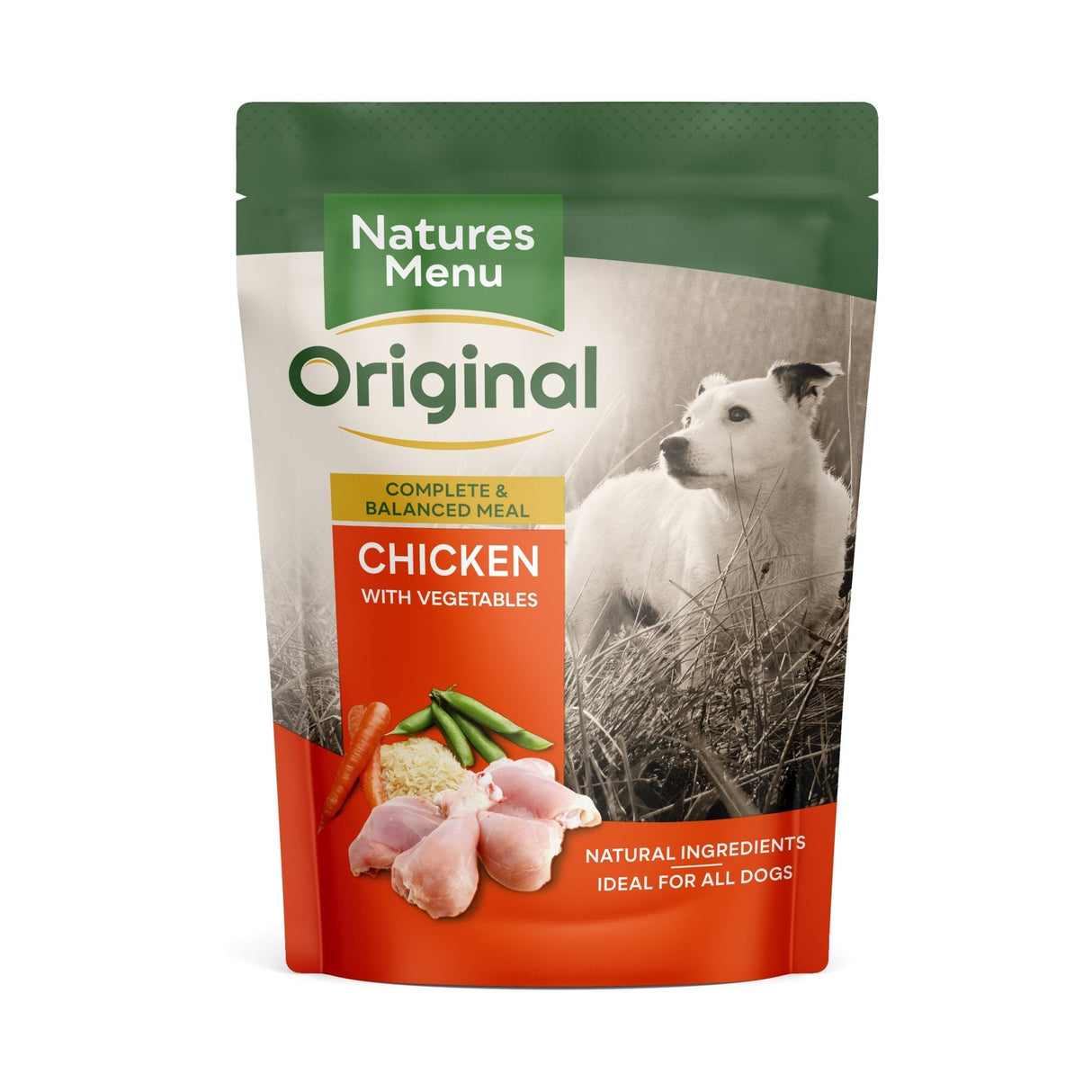 Natures Menu Dog Pouch Chicken 8x300g, Natures Menu,