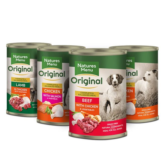 Natures Menu Dog Tins Multipack 12x400g, Natures Menu,