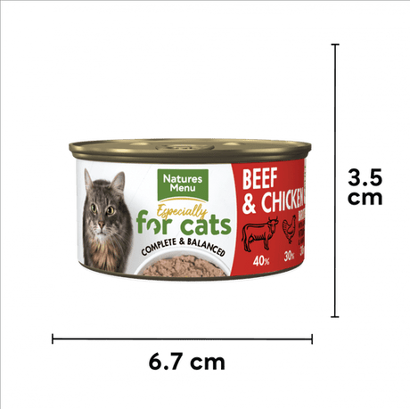 Natures Menu for Cats Adult Multipack Tins 48 x 85g, Natures Menu,