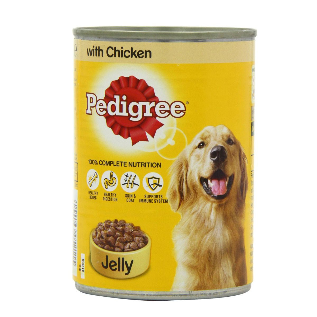 Pedigree Chicken Chunks in Jelly Tins 12x385g, Pedigree,